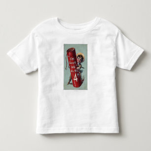私は第4 # 1で消えています トドラーTシャツ