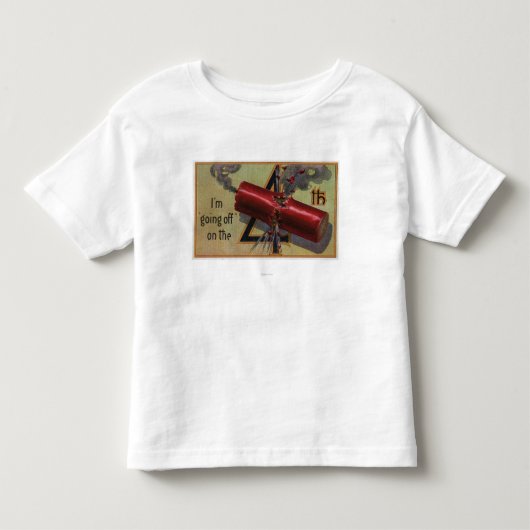 私は第4 # 2で消えています トドラーTシャツ (正面)