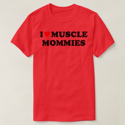 私は筋肉運動が大好き Tシャツ (デザイン正面)