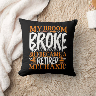 私は箒が壊れて整備士にな退職したったクール クッション