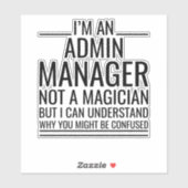 私は管理者マネージャーだがマジシャンではない シール (シート)