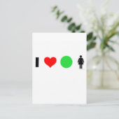 私は簡単が大好き ポストカード (スタンド正面)