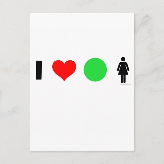 私は簡単が大好き ポストカード (正面)