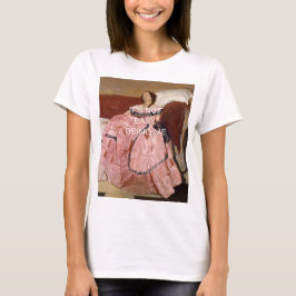 私は簡単ではない Tシャツ