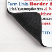 私は米国で信じます マウスパッド (コーナー)