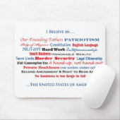 私は米国で信じます マウスパッド (マウス)