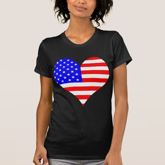 私は米国のプロダクト及びデザインを愛します! Tシャツ (正面)