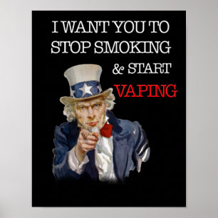 私は米国市民Vapeの報酬ポスターほしいと思います ポスター