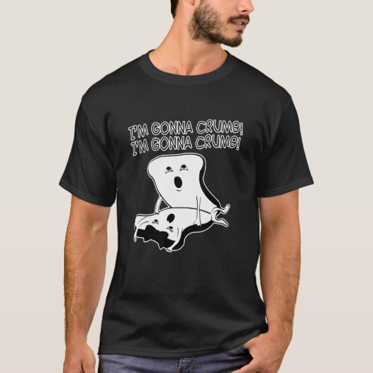 私は粉々になるいけな Tシャツ (正面)