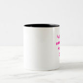 私は粋の素晴らしいコップから毎朝始まります。 ツートーンマグカップ (中央)