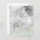 私は粘土である;彼はポッタークリスチャンである ポストカード (正面/裏面)