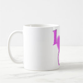 私は精力的な熱狂した言うことを愛します コーヒーマグカップ