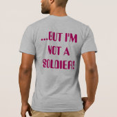 私は精神を得ました Tシャツ (裏面)