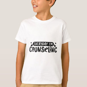 私は精神保健相談員の評価をカウンセリングしている Tシャツ