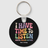 私は精神保健聞の認識度 キーホルダー (正面)