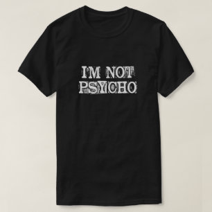 私は精神分析ではないです Tシャツ