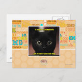 私は精神分裂症であるかもしれません ポストカード (正面/裏面)