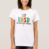 私は精神剥離統一された州に住んでいる Tシャツ (正面)