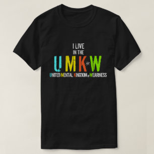 私は精神力統一されたの国に住んでいる Tシャツ
