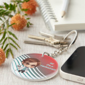 私は精神科医・キーチェーン キーホルダー (正面右)