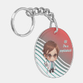 私は精神科医・キーチェーン キーホルダー (正面左)