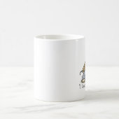 "私は糸口"のマグ持っていません コーヒーマグカップ (中央)
