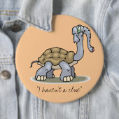 "私は糸口"ボタン持っていません 缶バッジ (インサイチュ)