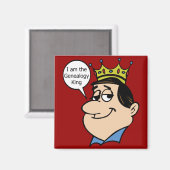 私は系図学王 マグネット (正面/裏面)