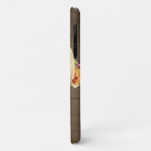 私は紅葉バードカボチャ素朴ンバーウッド Case-Mate iPhoneケース (裏面/左)