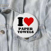 私は紙タオルが大好き 缶バッジ (インサイチュ)