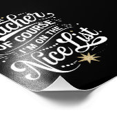 私は素敵なリスト先生の先生クリスマス フォトプリント            (角)