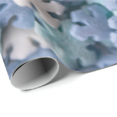 私は素敵な雪のメッセージであなたを愛している！ ラッピングペーパー (ロールコーナー)