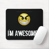 私は素晴らしいです!!! マウスパッド (マウス)