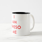 私は素晴らしいコーヒーのマグです ツートーンマグカップ (正面右)
