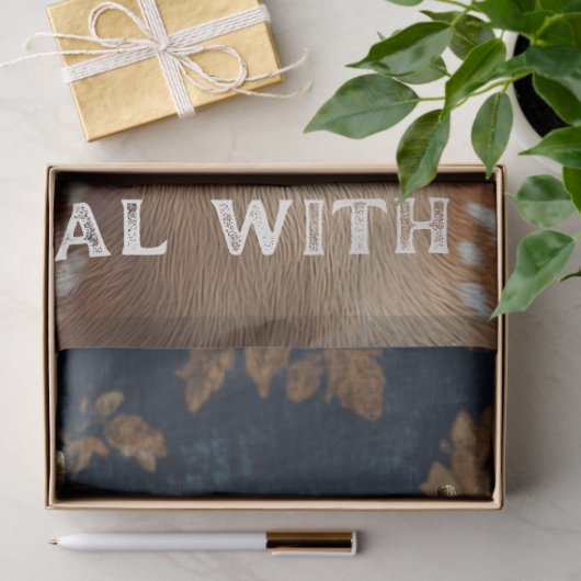 私は素晴らしいスッシーな鹿のデコパージュを買っている 薄葉紙 (ギフト)