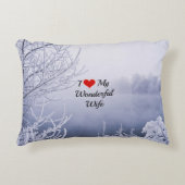 私は素晴らしい妻を愛している アクセントクッション (正面)