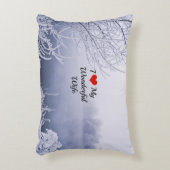 私は素晴らしい妻を愛している アクセントクッション (正面(垂直))