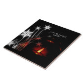 「私は素晴らしい孫が大好き」 タイル (側面)