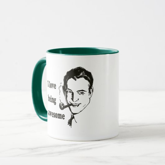 私は素晴らしい愛します マグカップ (正面左)