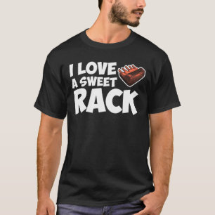私は素晴らしい甘い棚BBQの焼を愛します Tシャツ