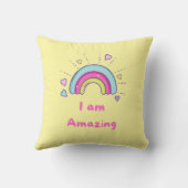 私は素晴らしい クッション (裏面)