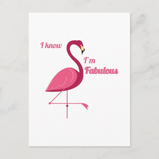 私は素晴らしい ポストカード (正面)