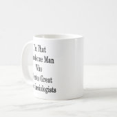 私は素晴らしいAnesthesioを作成するそのハンサムな人です コーヒーマグカップ (正面左)