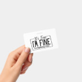 私は素晴らしすべて素晴らしが皮肉素晴らしだ バッジ (手持ち)