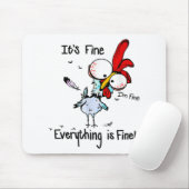 私は素晴らしすべて素晴らしのチ素晴らしクだおもしろい マウスパッド (マウス)