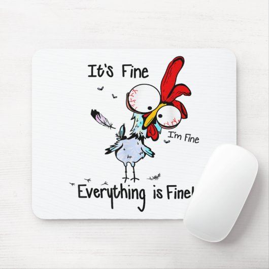 私は素晴らしすべて素晴らしのチ素晴らしクだおもしろい マウスパッド (マウス)