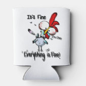 私は素晴らしすべて素晴らしのチ素晴らしクだおもしろい 缶クーラー (裏面)