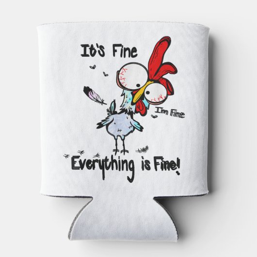 私は素晴らしすべて素晴らしのチ素晴らしクだおもしろい 缶クーラー (裏面)