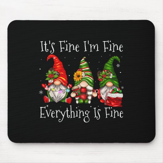 私は素晴らしすべて素晴らし格言だ素晴らし マウスパッド (正面)