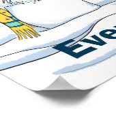 私は素晴らしすべて素晴らし雪だるま値 ポスター (角)